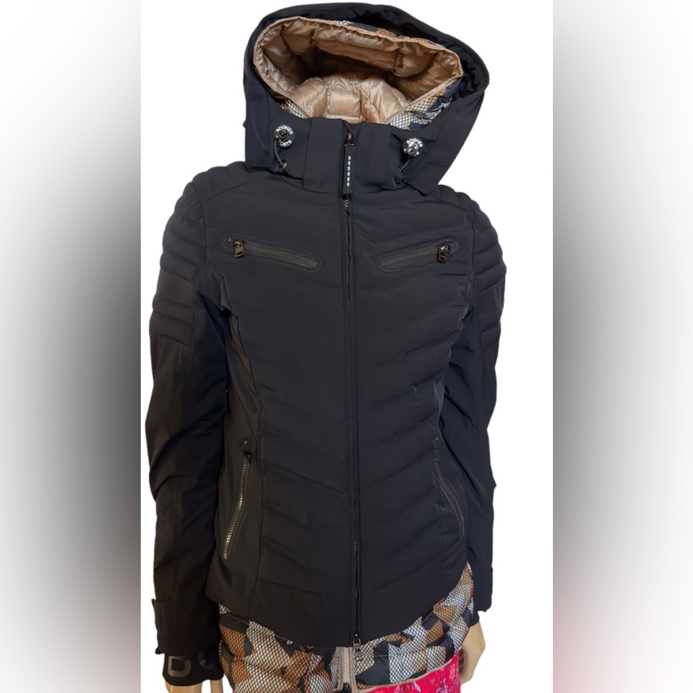 BOGNER Women's Micela-T Jacket In Black size 8(38) medium